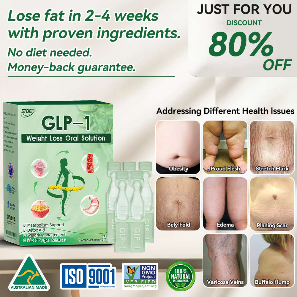 โฐ Only 1 Spot Left! ๐ฅ Extra 30% OFF! STDEIยฎ GLP-1 Weight Loss Oral Solution ๐จโโ๏ธ