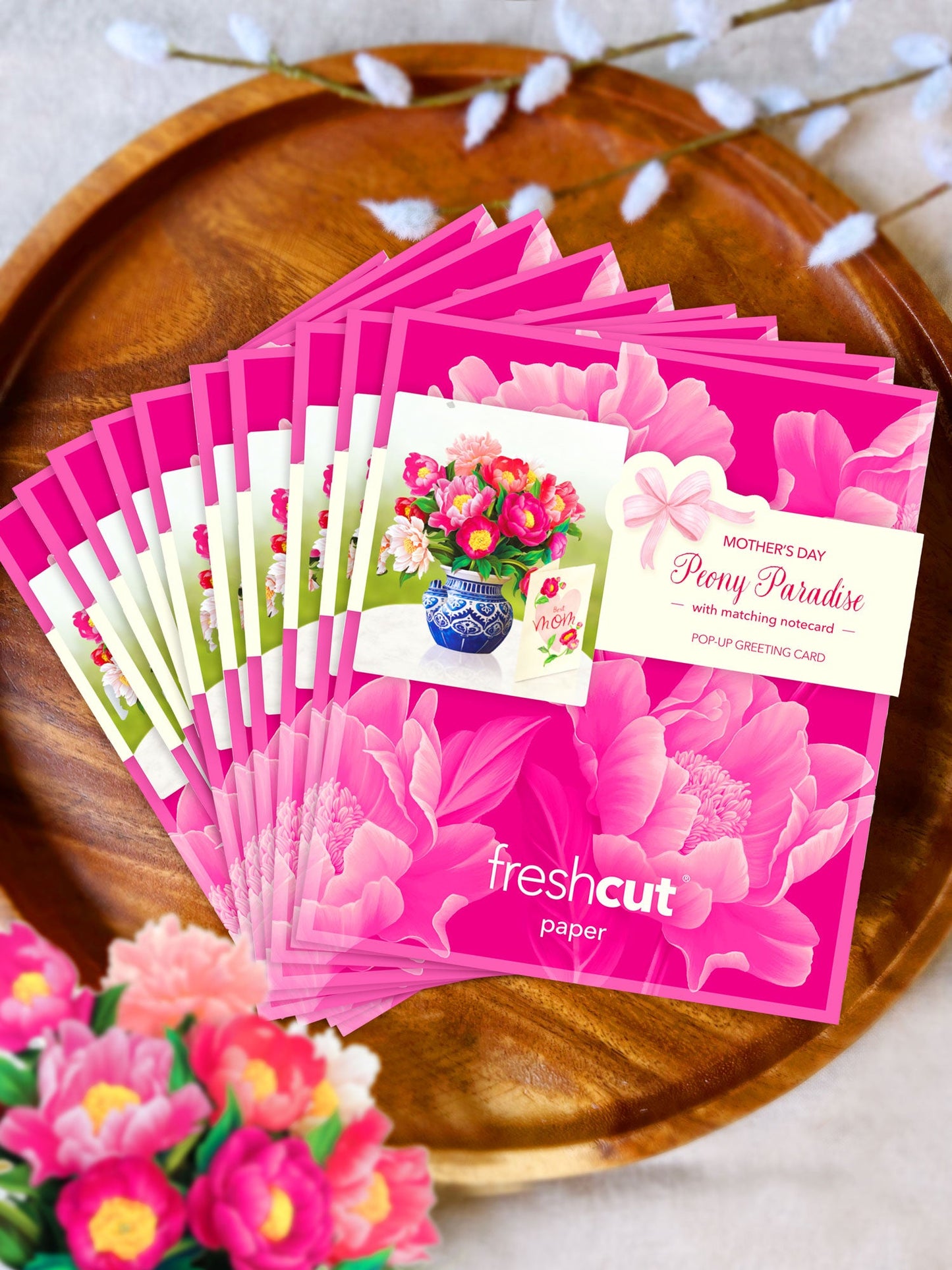 Mini Mother's Day Peony Paradise Pop-Up Card