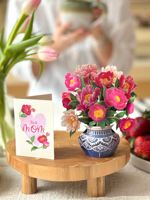 Mini Mother's Day Peony Paradise Pop-Up Card