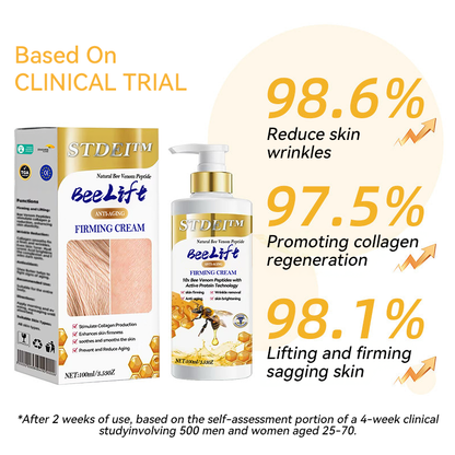 STDEI™ 🔥🔥Bee Lift Anti-Aging Firming Cream,Address Crepe & Sagging(🔥74% Off for a Limited Time! )
