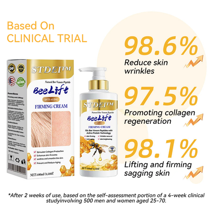 STDEI™ Bee Lift Anti-Aging Firming Cream,Address Crepe & Sagging(🔥74% off for a Limited Time!)🍁