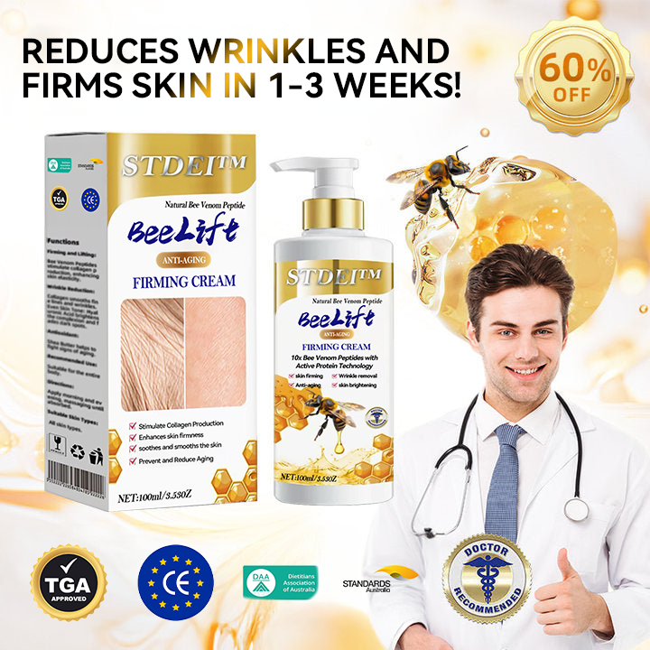 STDEI™ 🔥🔥Bee Lift Anti-Aging Firming Cream,Address Crepe & Sagging(🔥74% Off for a Limited Time! )