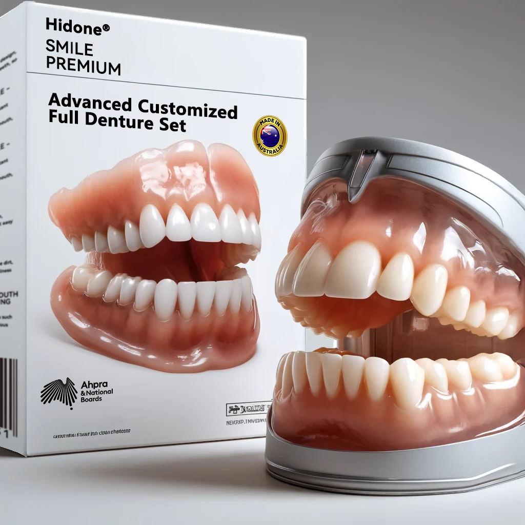 Hidone® --🦷Advanced Customized Full Denture Set🦷 (⏰Limited time discount last 30 minutes⏰)💎💎