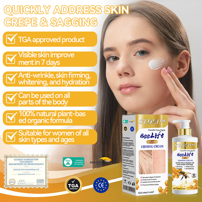 STDEI™ 🔥🔥Bee Lift Anti-Aging Firming Cream,Address Crepe & Sagging(🔥74% Off for a Limited Time! )