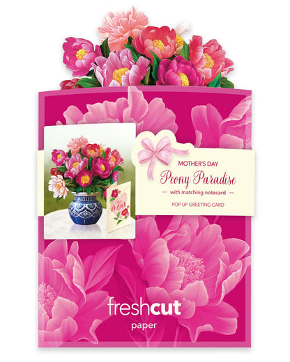 Mini Mother's Day Peony Paradise Pop-Up Card