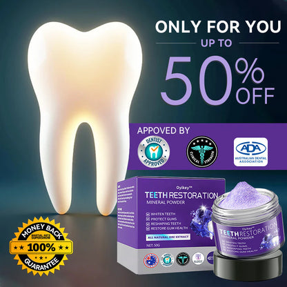 ✅Official Store | 𝐎𝐲𝐢𝐤𝐞𝐲™ 𝐓𝐞𝐞𝐭𝐡 𝐑𝐞𝐬𝐭𝐨𝐫𝐚𝐭𝐢𝐨𝐧 𝐌𝐢𝐧𝐞𝐫𝐚𝐥 𝐏𝐨𝐰𝐝𝐞𝐫🧑🏽‍⚕️Health Australia-Certified